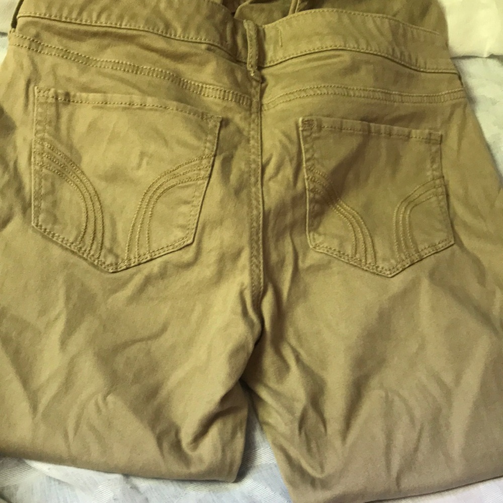 Skinny jean khakis